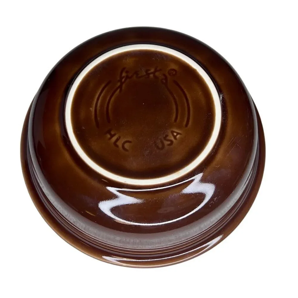 Homer Laughlin  Fiesta Chocolate  Soup Bowl 7”
